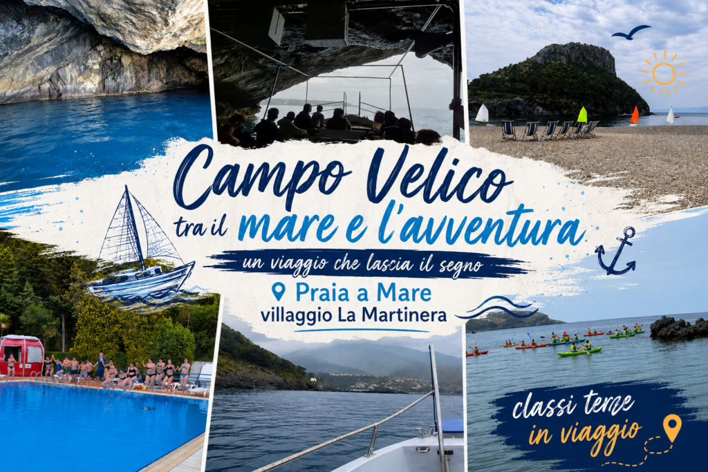 Onde, vento e libertà - il viaggio delle classi terze a Praia a Mare